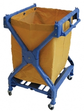 X Frame cleaning cart