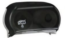 TORK twin bath tissue roll dispenser