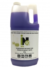Scrub-free cleaner for soap scum and scale residues