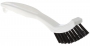 Floor brush for grout and crevice 