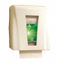 TANDEM MECHANICAL NO-TOUCH TOWEL DISPENSER WHITE