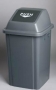 25L Square garbage container with lid